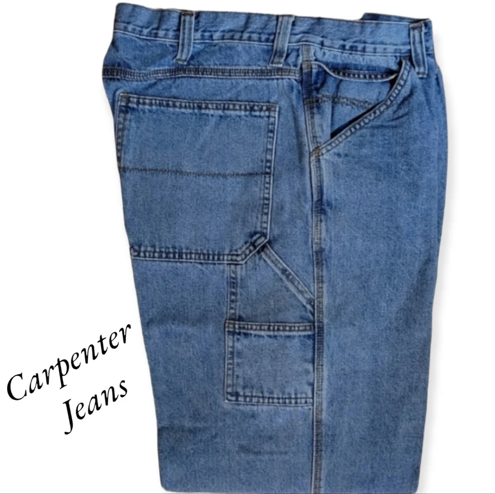 Faded Glory Denim Carpenter Jeans Size 42 X 30